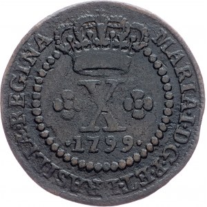 Brazil, 10 Reis 1799