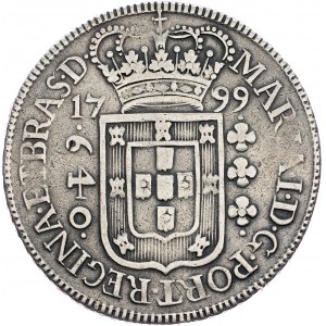 Brazil, 640 Reis 1799