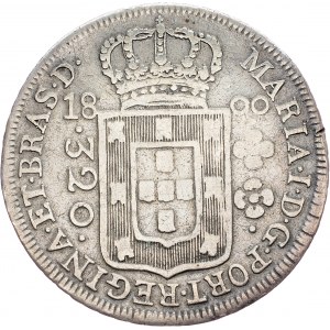 Brazil, 320 Reis 1800