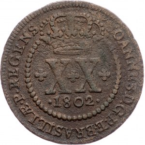 Brazil, 20 Reis 1802