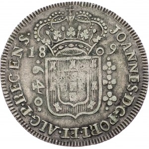 Brazil, 640 Reis 1809