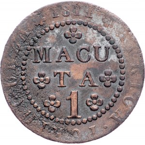 Brazil, 1 Macuta 1814