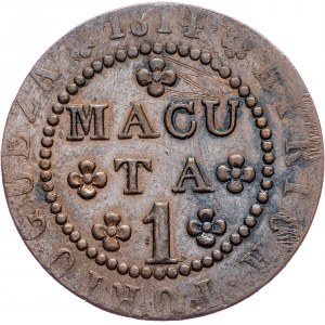 Brazil, 1 Macuta 1814