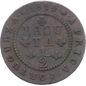 Brazil, 1/2 Macuta 1814