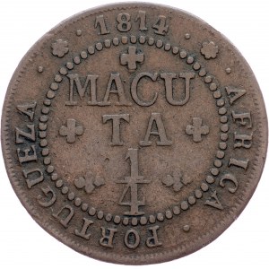 Brazil, 1/4 Macuta 1814