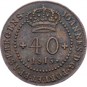 Brazil, 40 Reis 1815
