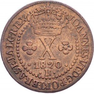 Brazil, 10 Reis 1820