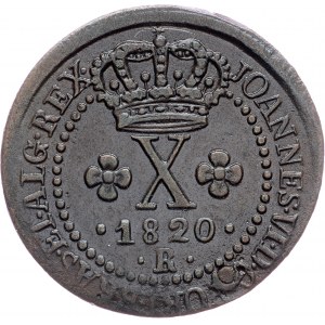 Brazil, 10 Reis 1820