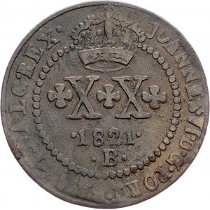 Brazil, 20 Reis 1821