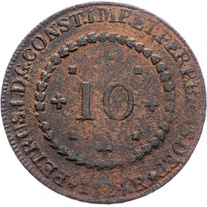 Brazil, 10 Reis 1824