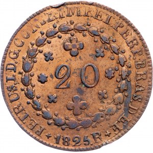 Brazil, 20 Reis 1825