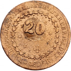 Brazil, 20 Reis 1825