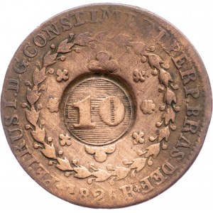 Brazil, 10 Reis 1826