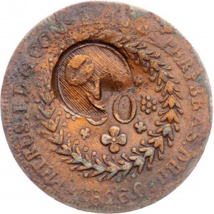 Brazil, 20 Reis 1826