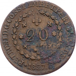 Brazil, 20 Reis 1827
