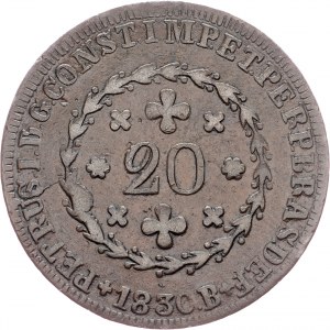 Brazil, 20 Reis 1830