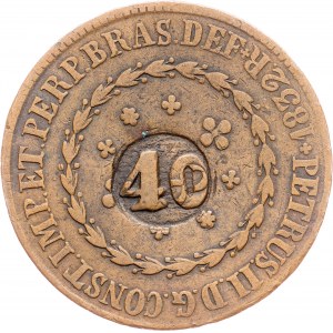 Brazil, 40 Reis 1832