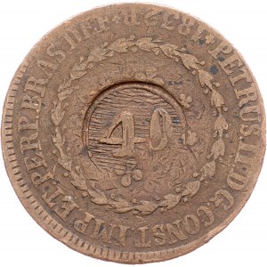 Brazil, 40 Reis 1832