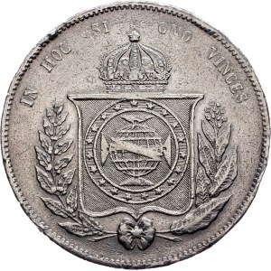 Brazil, 2000 Reis 1853