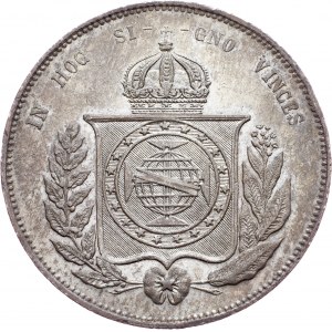 Brazil, 2000 Reis 1853