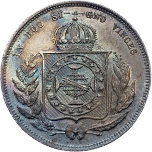 Brazil, 200 Reis 1854