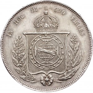 Brazil, 2000 Reis 1854