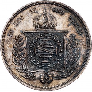 Brazil, 500 Reis 1854