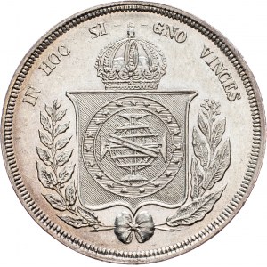 Brazil, 500 Reis 1854