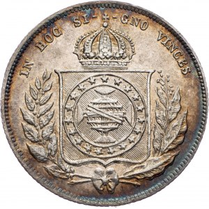 Brazil, 200 Reis 1855