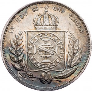 Brazil, 200 Reis 1855