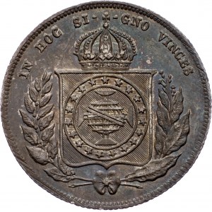 Brazil, 200 Reis 1855