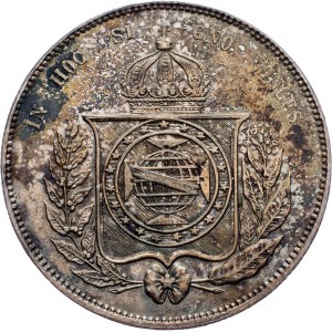 Brazil, 2000 Reis 1855