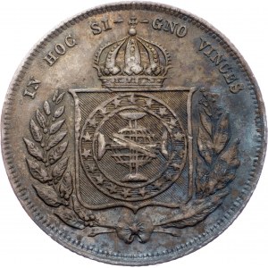 Brazil, 200 Reis 1857