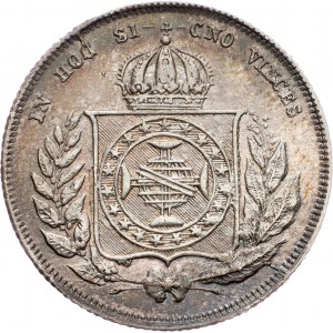 Brazil, 200 Reis 1858