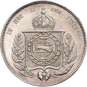 Brazil, 2000 Reis 1858