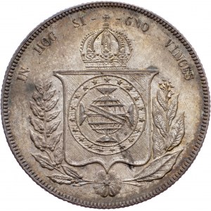 Brazil, 1000 Reis 1860
