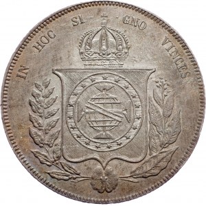 Brazil, 1000 Reis 1863