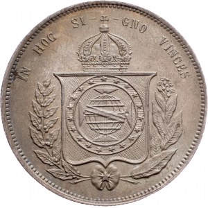 Brazil, 2000 Reis 1863
