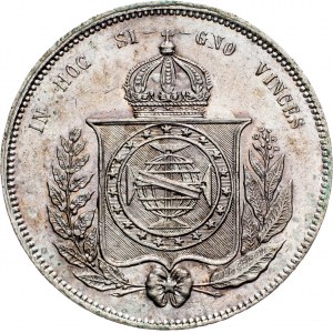 Brazil, 2000 Reis 1864
