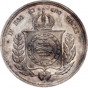 Brazil, 500 Reis 1864