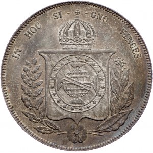 Brazil, 1000 Reis 1865