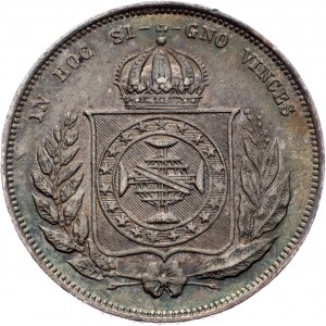 Brazil, 200 Reis 1865