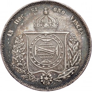 Brazil, 2000 Reis 1865