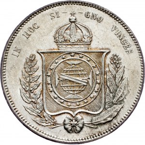 Brazil, 2000 Reis 1865