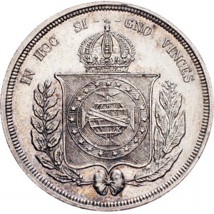 Brazil, 500 Reis 1866