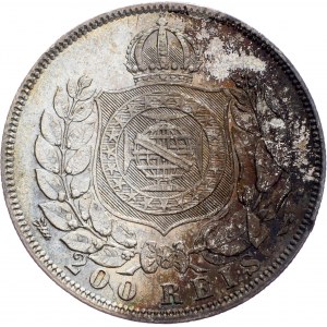 Brazil, 200 Reis 1867