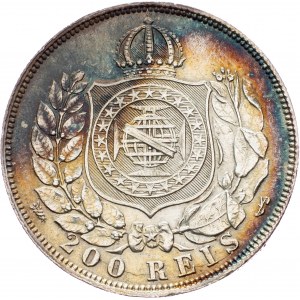 Brazil, 200 Reis 1867