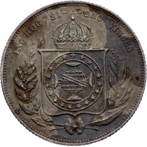 Brazil, 200 Reis 1867