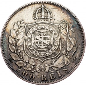Brazil, 200 Reis 1867
