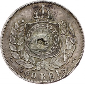 Brazil, 500 Reis 1867